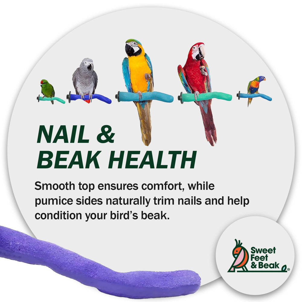 Sweet Feet y Beak limpieza fácil con material ligero