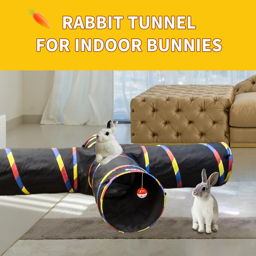 SweetBin tunel gato negro para uso en interior.