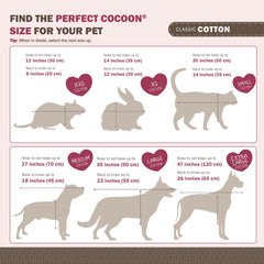 Sweet Goodbye Cocoon: algodón clásico para descanso suave y seguro