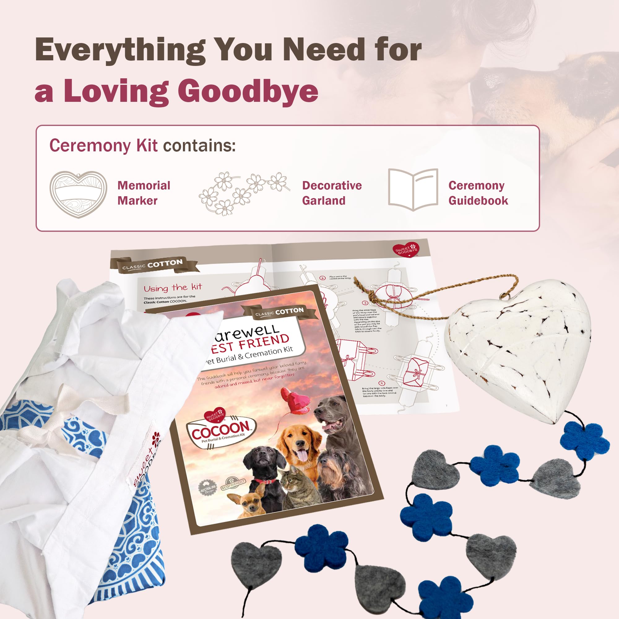 Sweet Goodbye Cocoon Medidas recomendadas para elegir el tamaño correcto