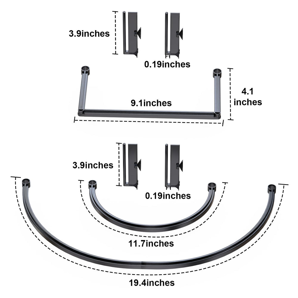Switior diseno configurable ofrece dos semicírculos o un cuadrado para decorar.