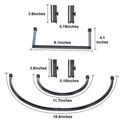 Switior diseno configurable ofrece dos semicírculos o un cuadrado para decorar.