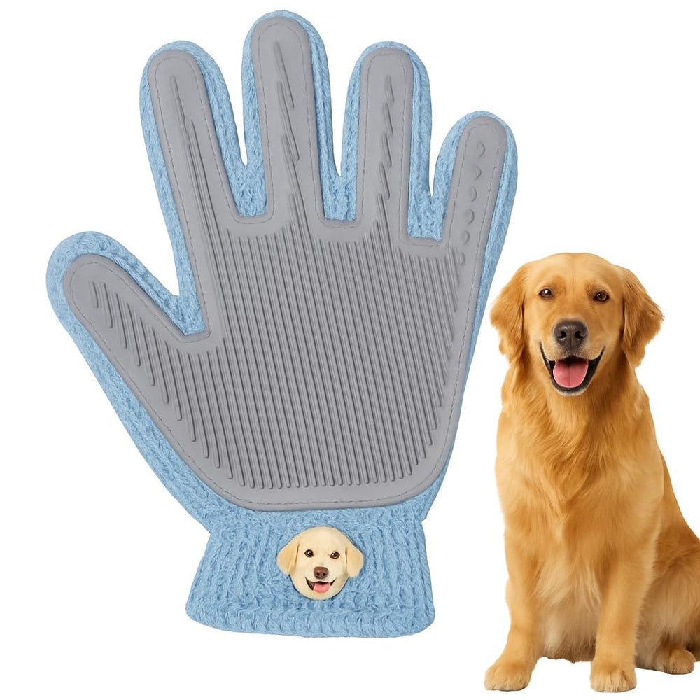 Swwrtbywer guante quita pelo para perros y gatos con agarre ergonómico.