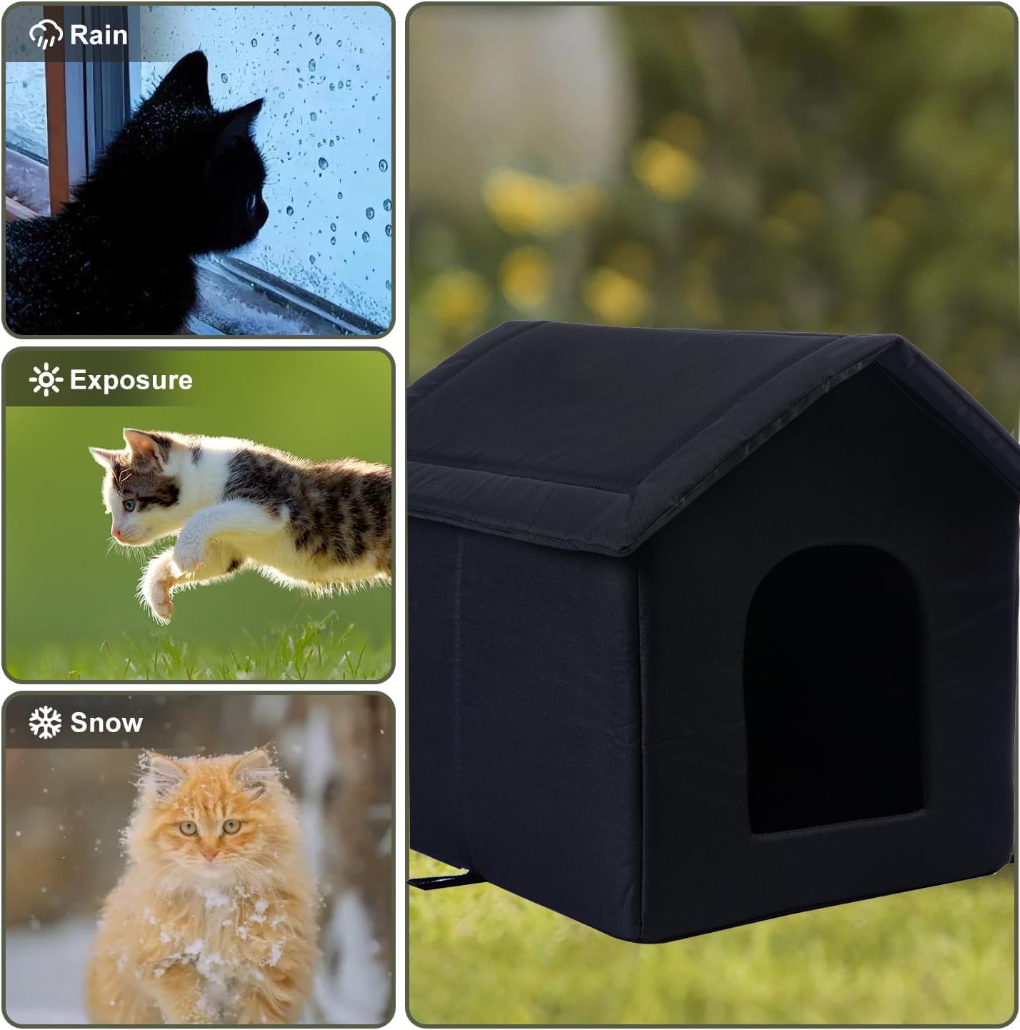 SXOZH material resistente al clima protege contra humedad y viento.