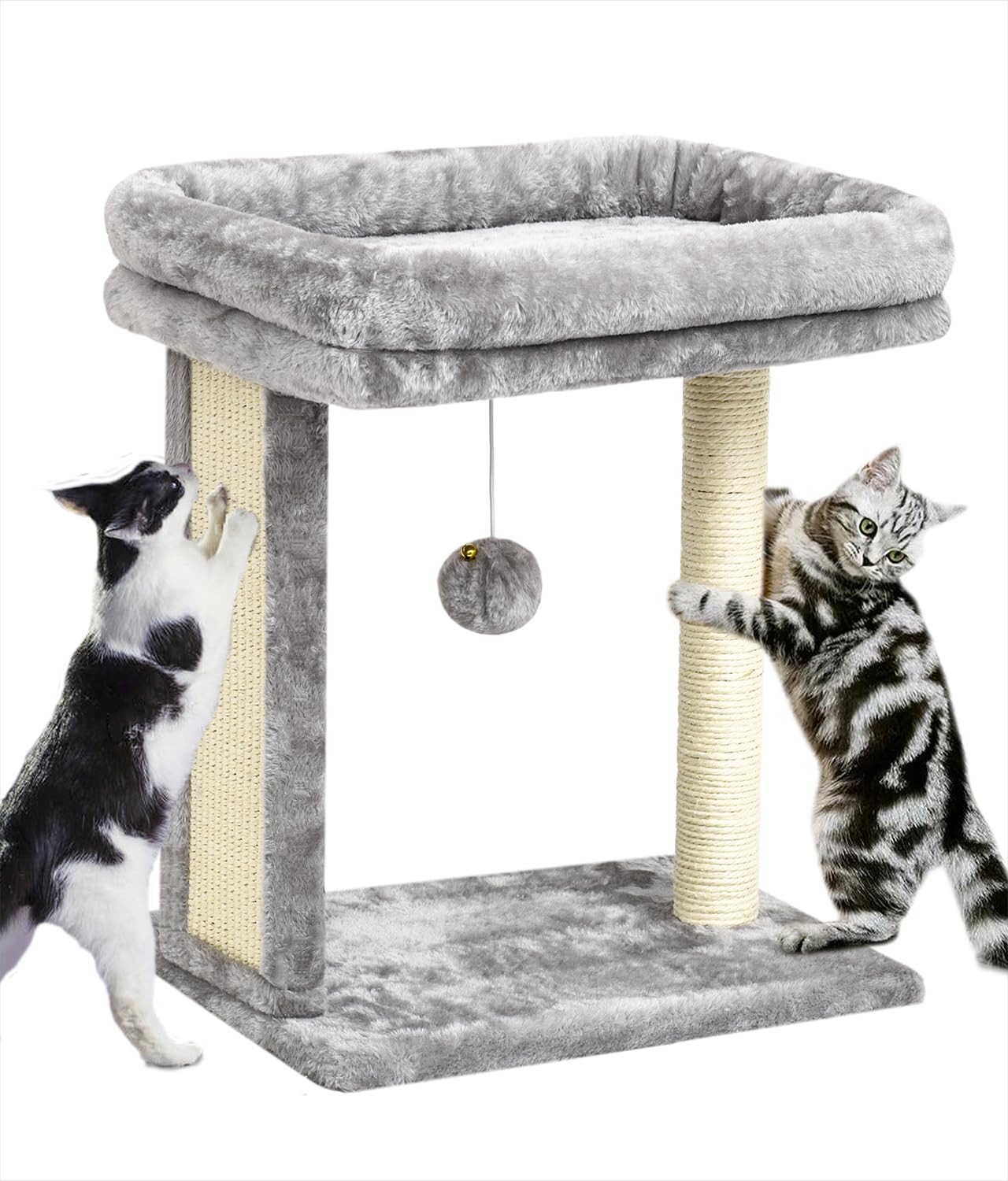 SYANDLVY Arbol Gato Interior Percha: refugio suave para juegos y descanso dentro del hogar.