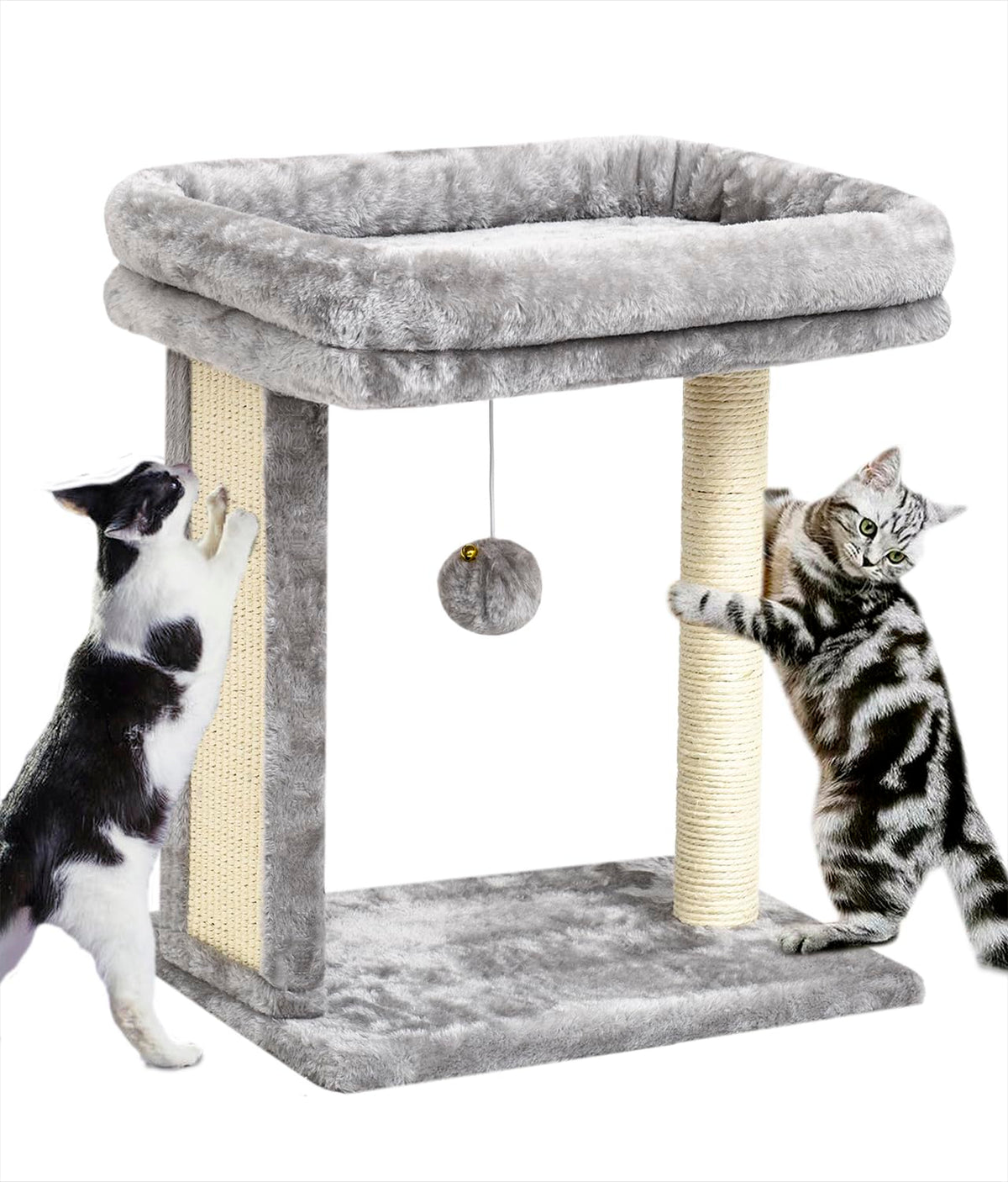 SYANDLVY Arbol Gato Interior Percha: refugio suave para juegos y descanso dentro del hogar.