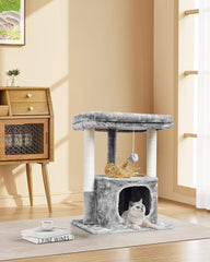 SYANDLVY arbol gatos 27in base resistente y estable para saltos seguros