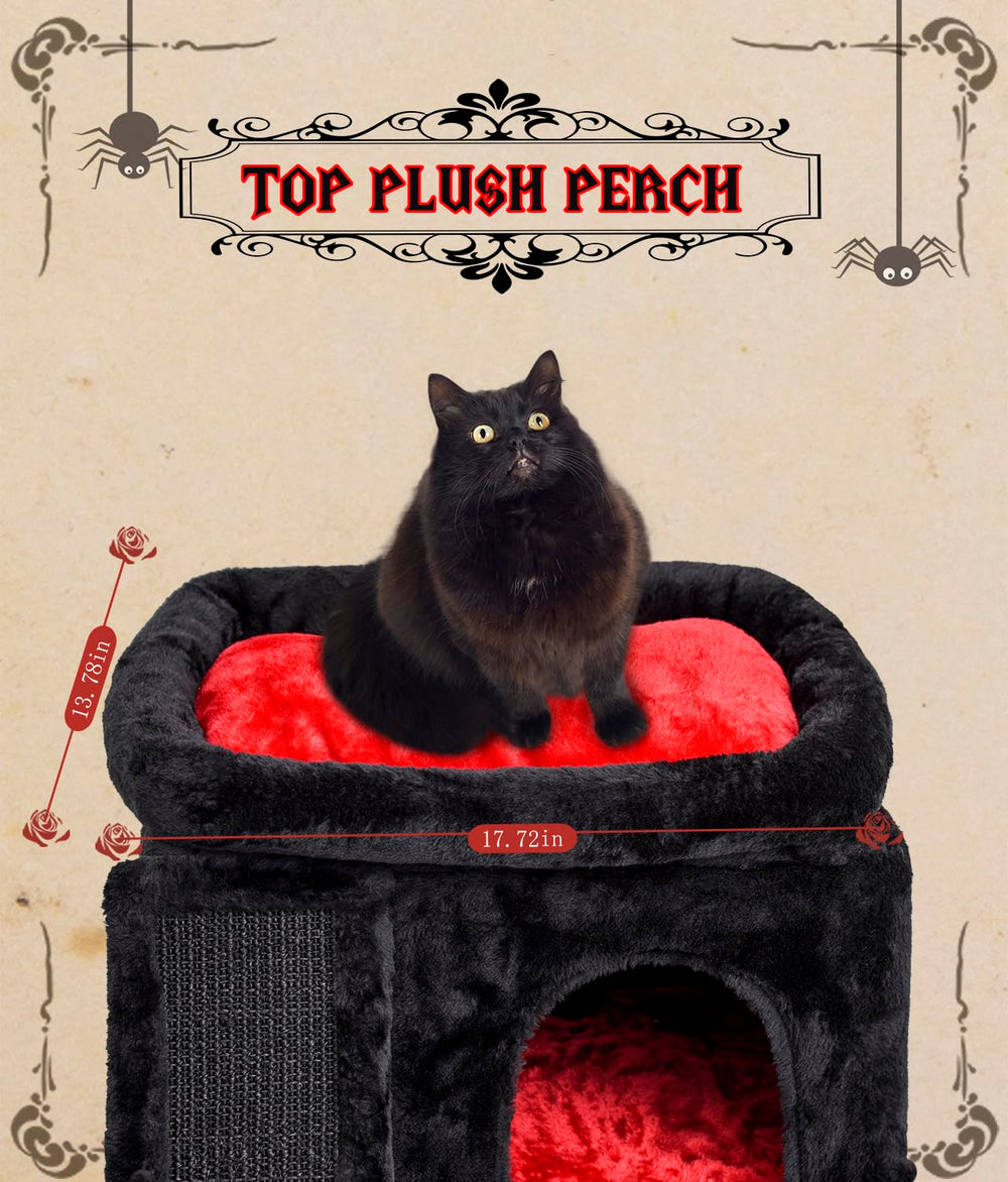 SYANDLVY Gato Arbol Revestimiento Plush Suave y cálido.