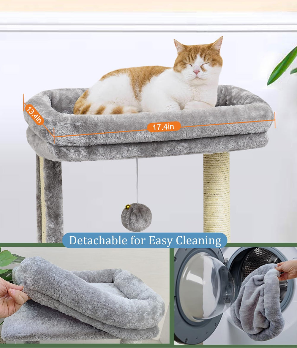 SYANDLVY Percha Superior Pelo Largo: área de descanso lujosa para siestas largas.
