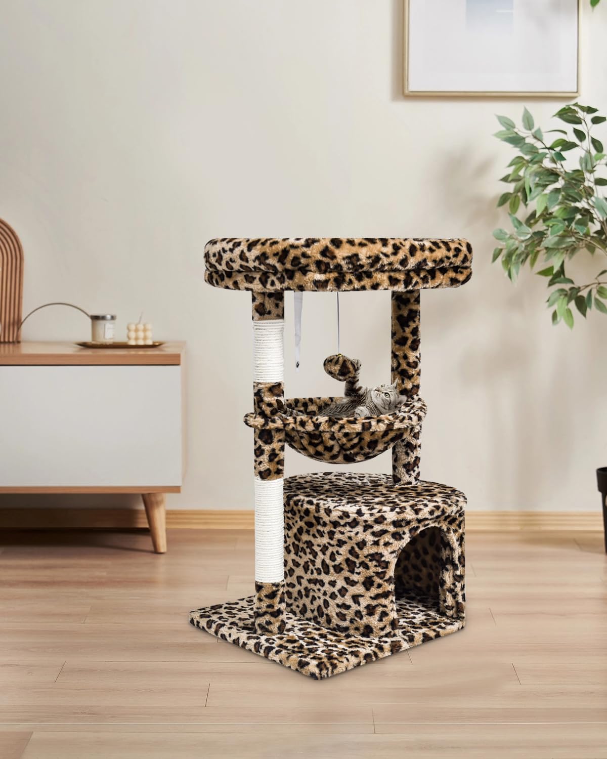 SYANDLVY postes-rascado-sisal-natural para proteger muebles.