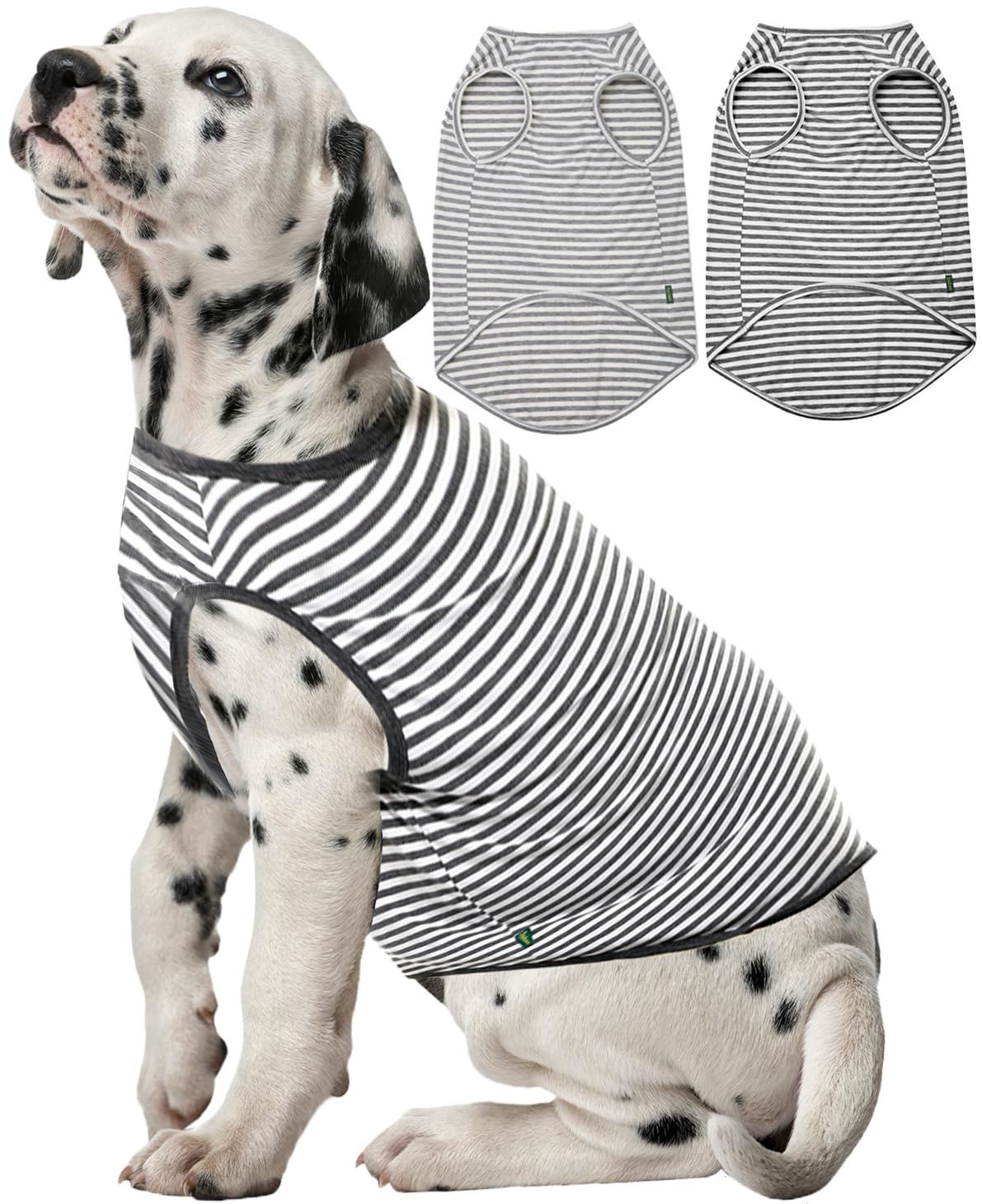 Camiseta SyChien para perro de algodón peinado suave y transpirable.