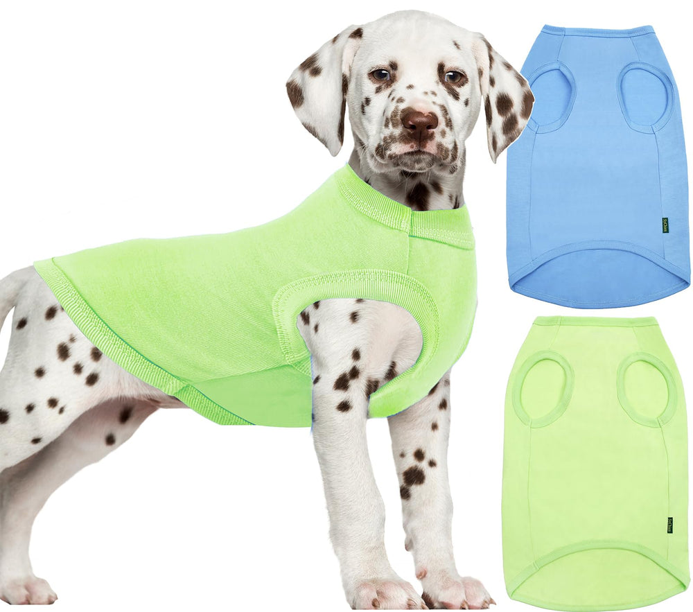 Camiseta canina SyChien mediana, ajuste cómodo para días cálidos.