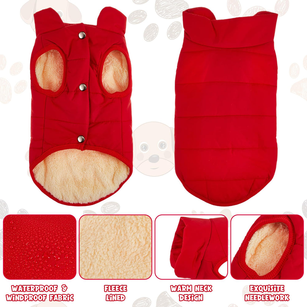 Syhood chaqueta con huecos para patas delanteras, diseño cómodo.