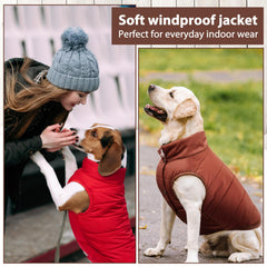 Chaquetas Syhood en dos colores, rojo y marrón para estilo y protección.