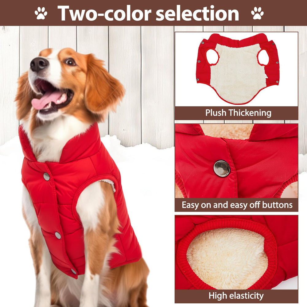 Paquete de 2 chaquetas Syhood para mascotas, ideal para cambios rápidos.