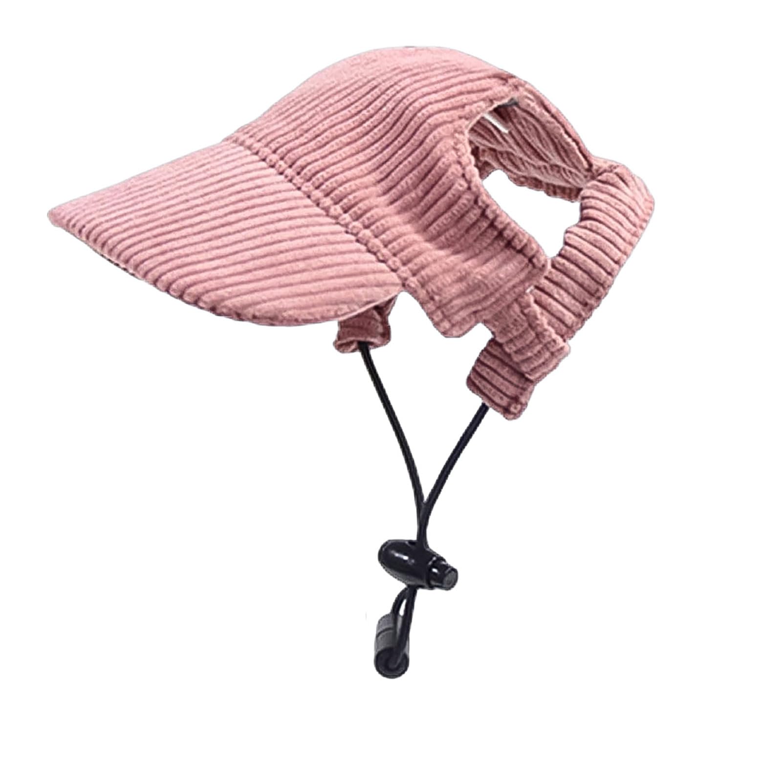 Sombrero veraniego para perro Symphonyw rosa, talla XS, protección solar suave para paseos diurnos.