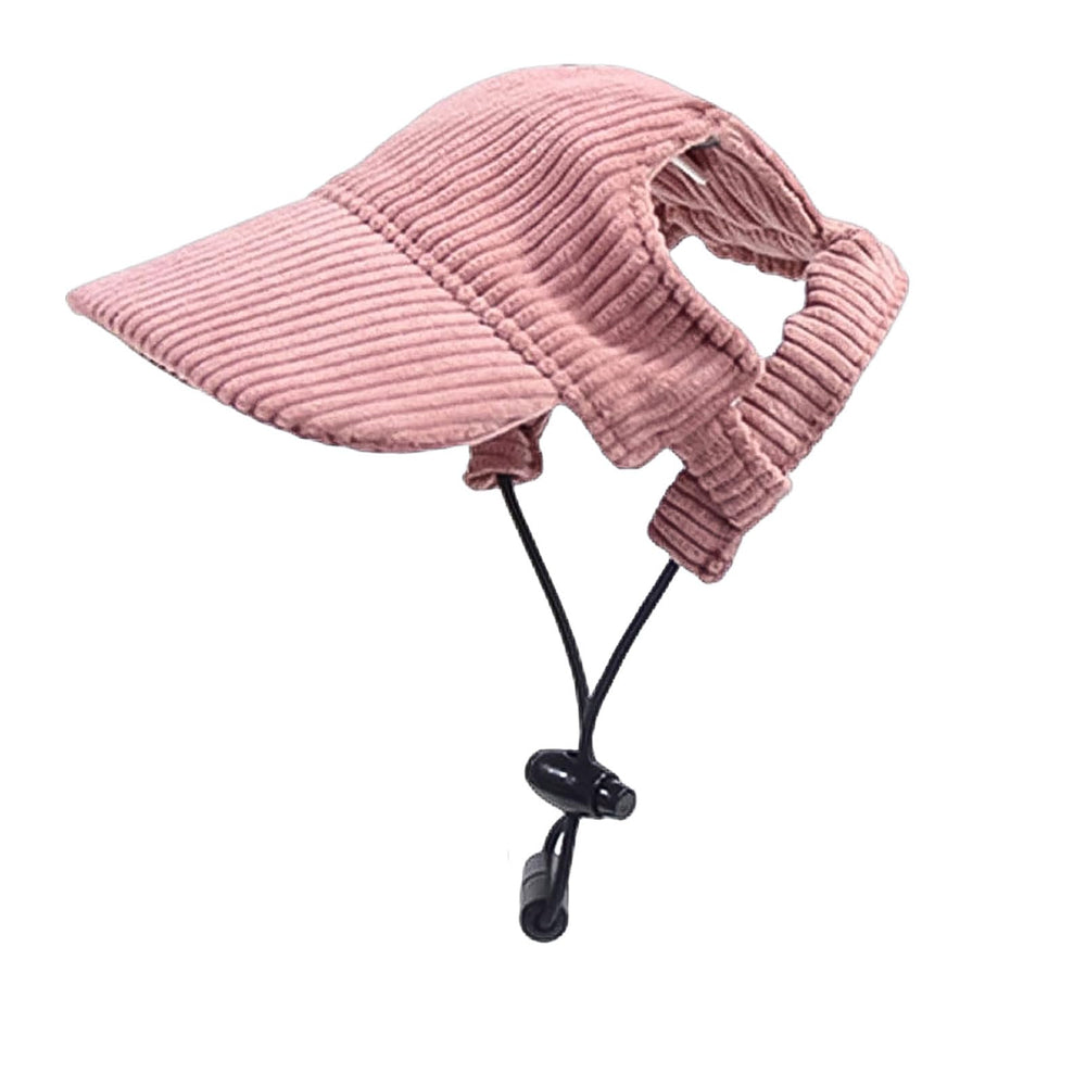 Sombrero veraniego para perro Symphonyw rosa, talla XS, protección solar suave para paseos diurnos.