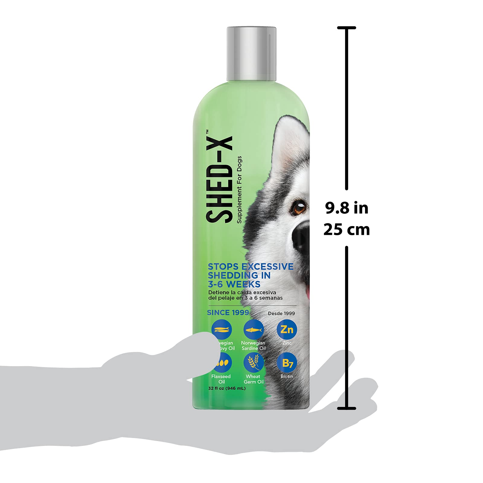 Perro pelaje brillante gracias a Shed-X, fuente de Omega 3-6