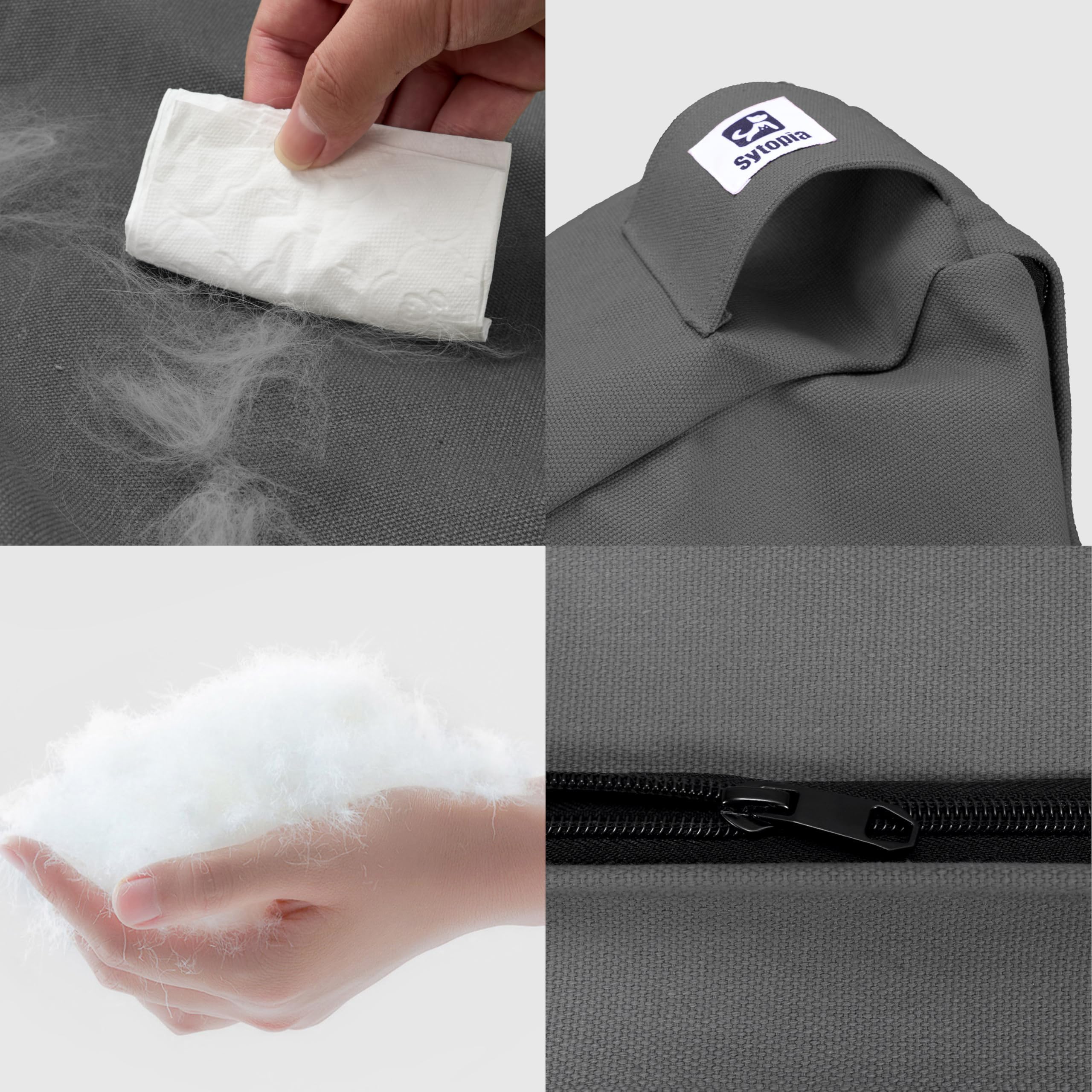 Sytopia cama para jaula interior y exterior, uso versátil para tu perro.