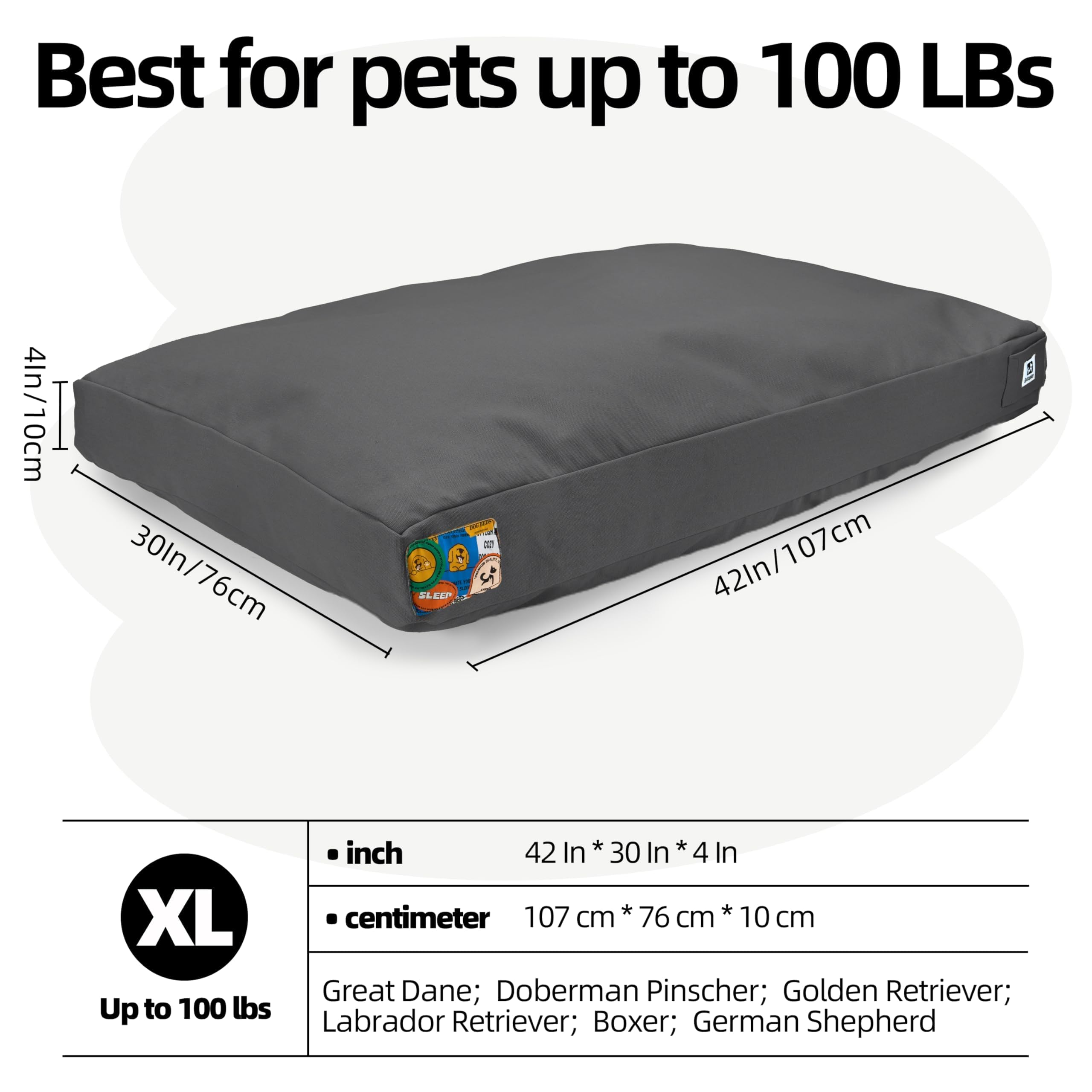 Sytopia cama lista para usar, basta sacudir para recuperar forma.