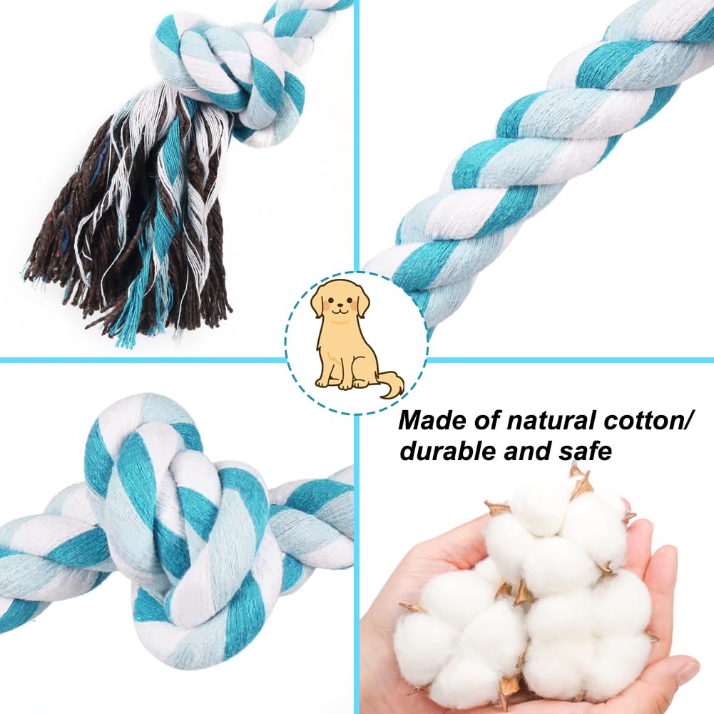 Cuerda azul SZEE para tirar y jugar con tu perro