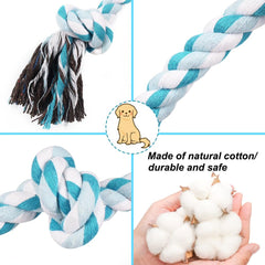 Cuerda azul SZEE para tirar y jugar con tu perro