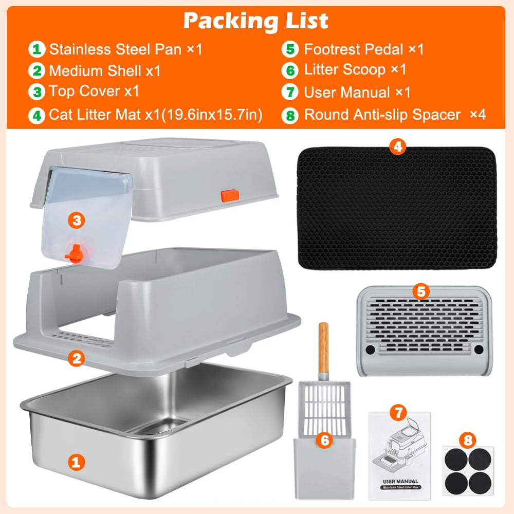 SZEE XL accesorios incluidos para facilitar limpieza y comodidad.