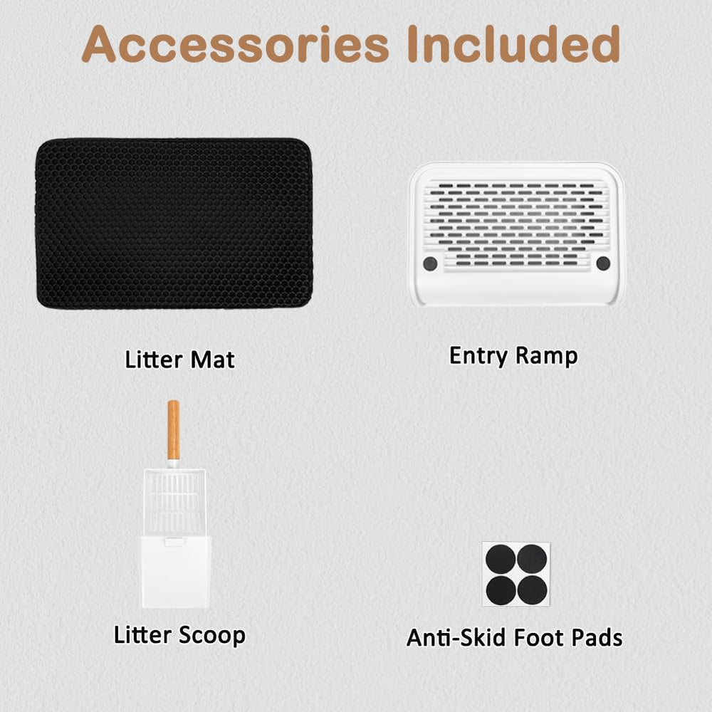 SZEE XL accesorios incluidos: pala y alfombra para menos desorden.