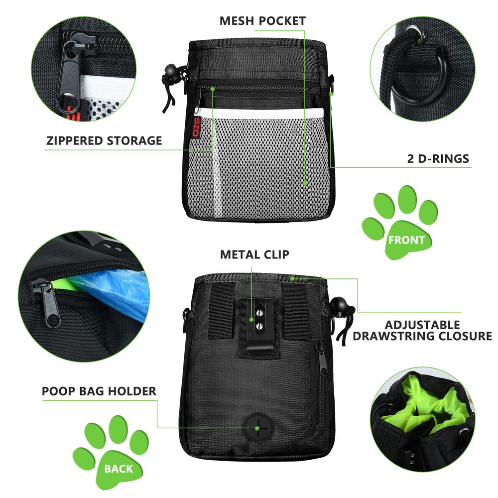 Bolsa SZO de entrenamiento con alta capacidad para premios y accesorios.