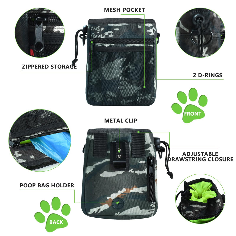 La bolsa SZO con cinturón mantiene manos libres durante el entrenamiento.