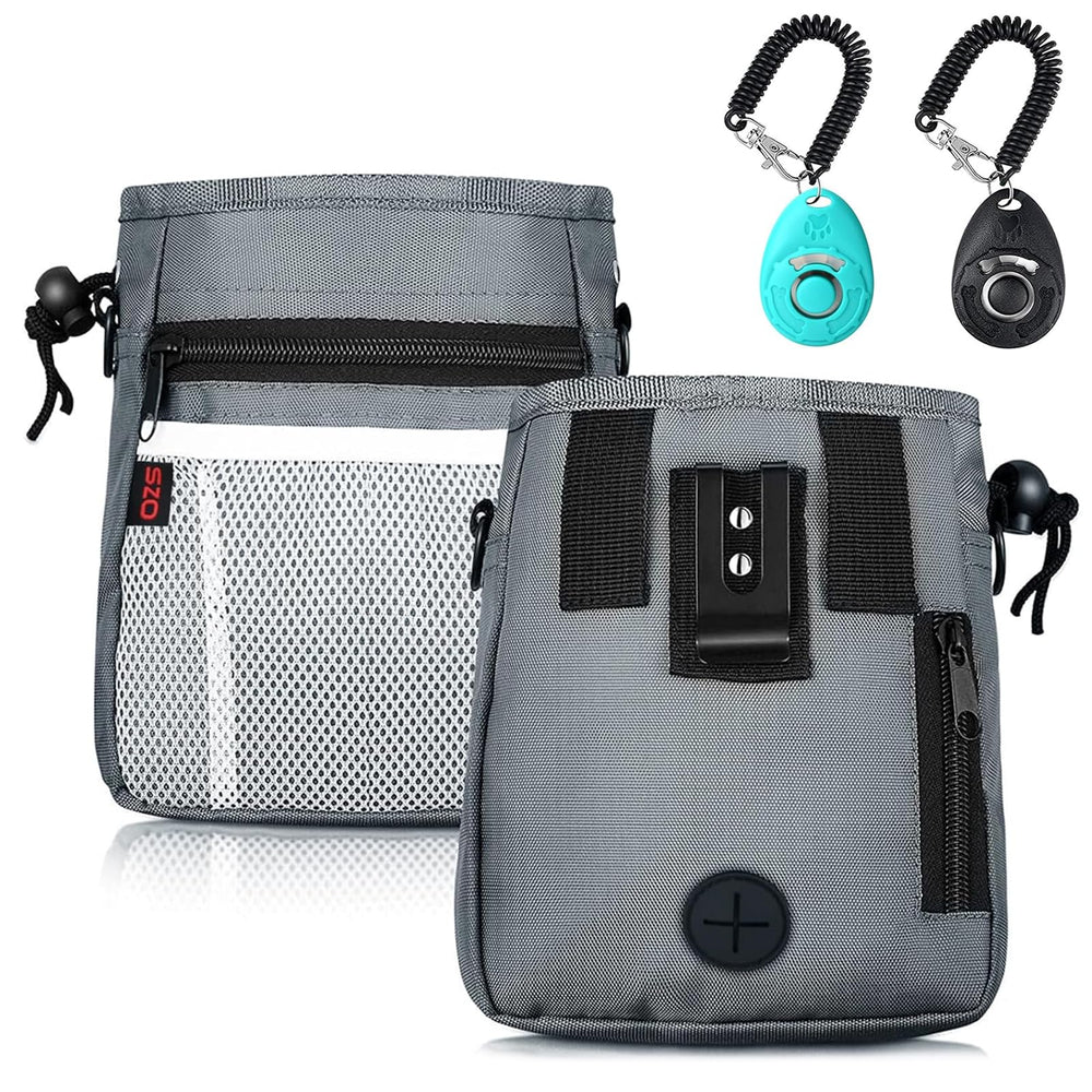 SZO bolsa premios para perros con 3 formas de llevar para entrenar