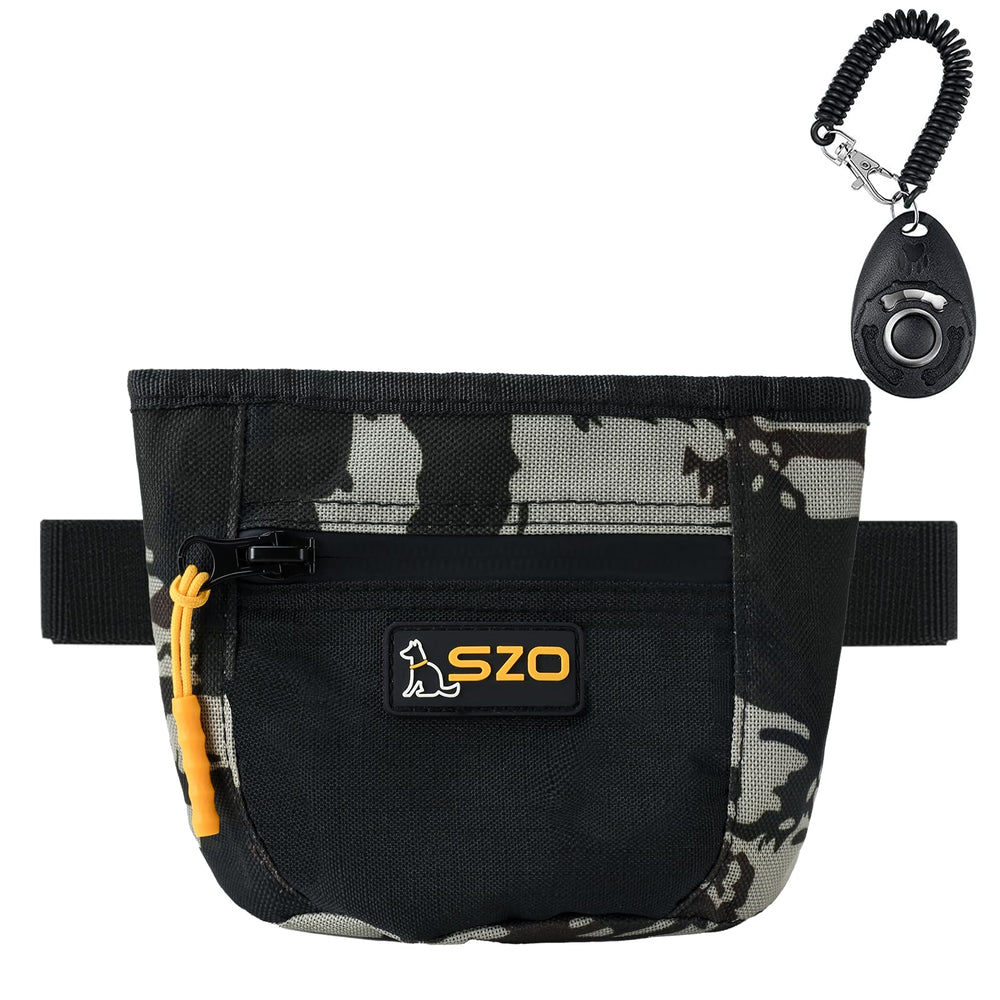 Bolsa SZO de premios para perros con cierre magnético y acceso rápido
