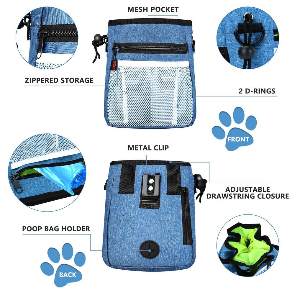 SZO bolsa para perros con cinturón y correa, uso cómodo y versátil.