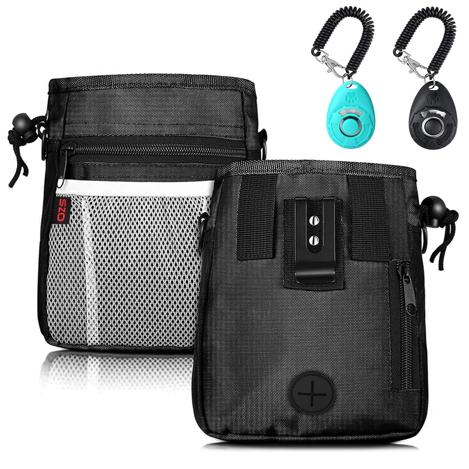 La bolsa SZO para premios de perro, tres formas de uso, ideal para entrenamiento.