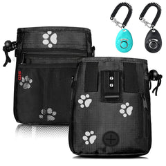 SZO bolsa-premios-perros, vista frontal, gran capacidad para premios y accesorios.