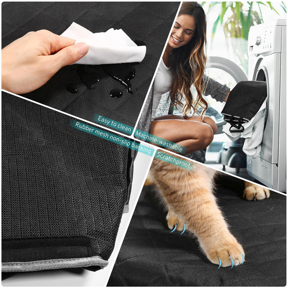 szyuchen cubierta asiento trasero para perro, impermeable para uso diario