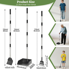 Recogedor T2Y en acero inoxidable con cazo grande