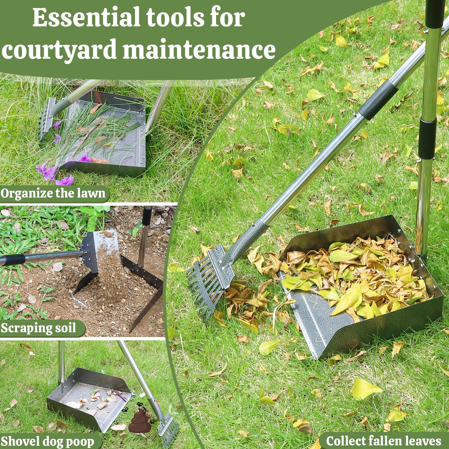 Montaje rápido con cuatro secciones para ajustar longitud
