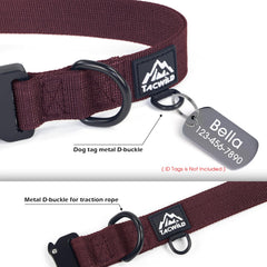 Tacwild collar mediano, para caminatas y entrenamiento, durabilidad y confort.