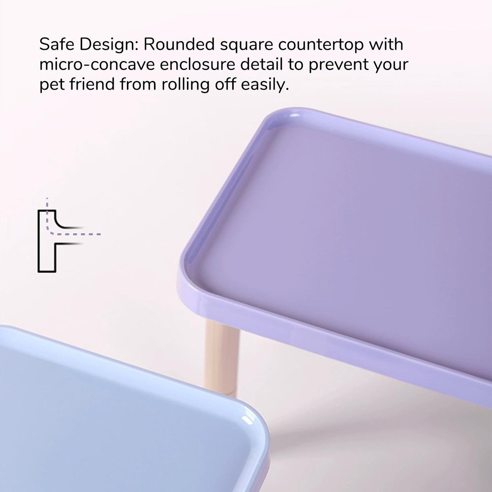 Tafit plataforma para hámster en colores vibrantes para decorar la jaula.