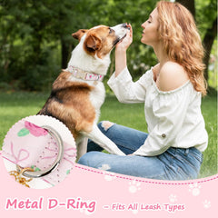 Tag4oikia collar rosa para primavera/verano, ligero y cómodo.