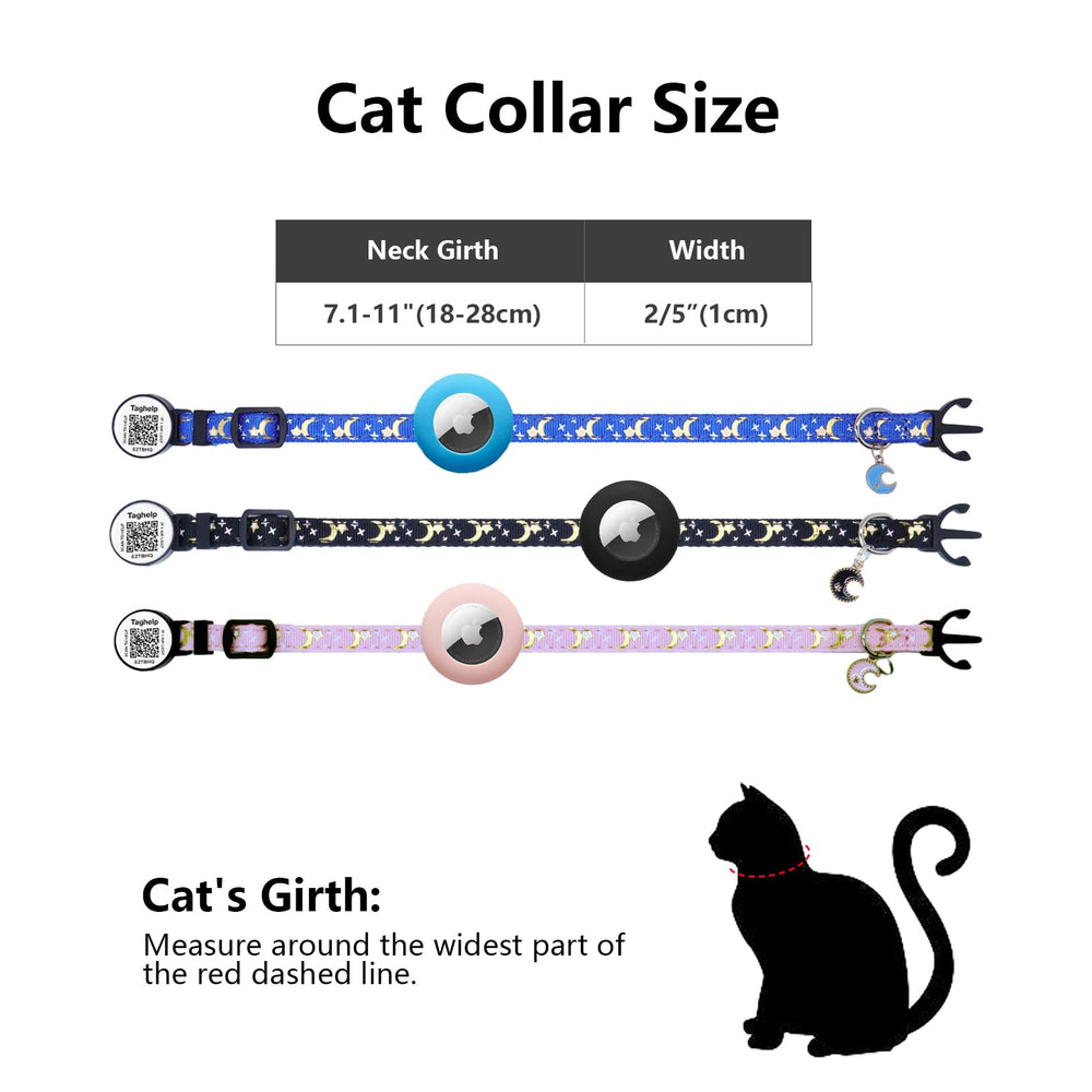 Taghelp conjunto de dos collares para gatos o gatitos