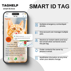 Taghelp collar con funda silicona para localizador seguro