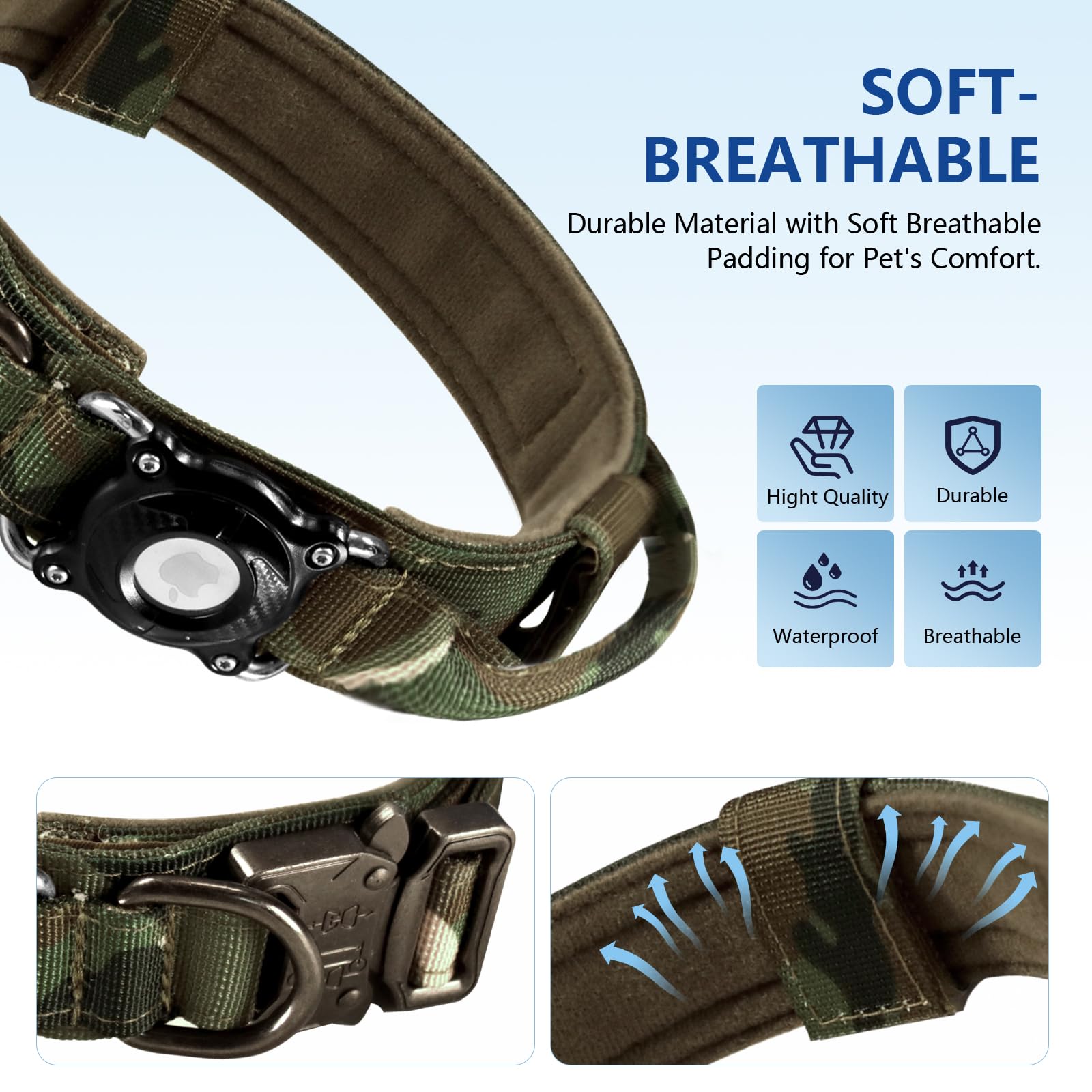 Taghelp mango de control en collar para entrenamiento y manejo seguro.