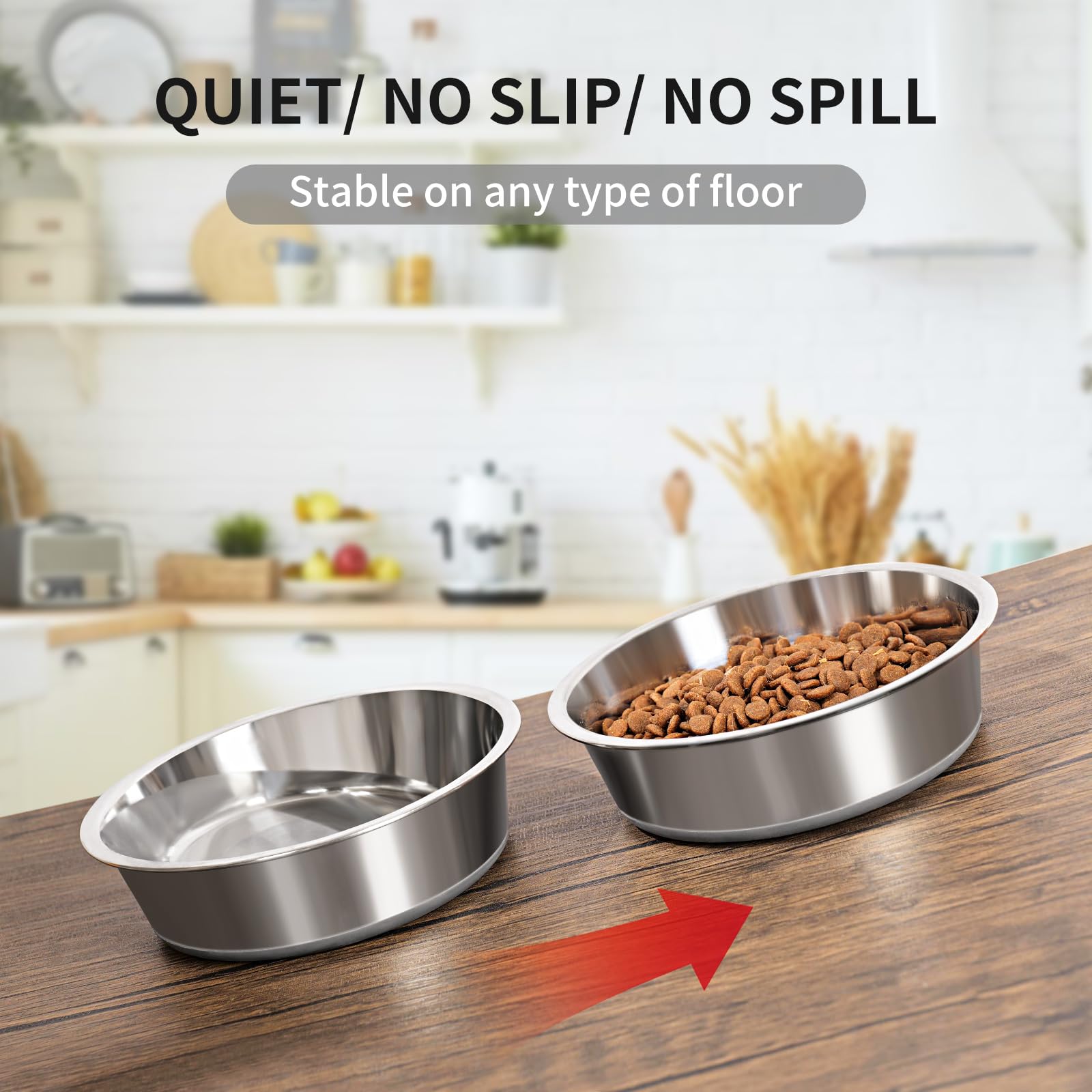 Taglory capacidad de 11 tazas ideal para perros grandes durante las comidas.