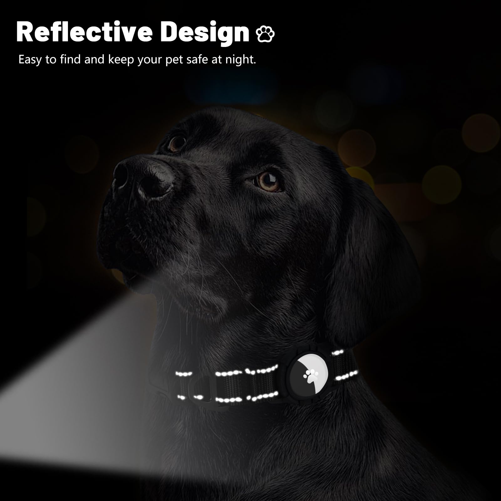 Taglory collar cierre seguro anti-salida para mayor seguridad