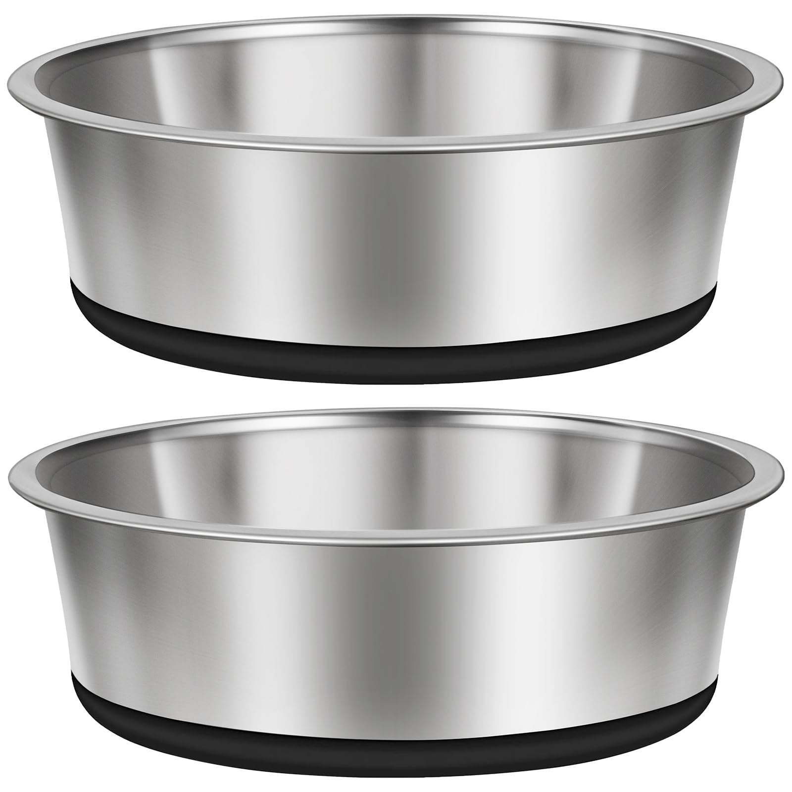 Tazones Taglory con base de silicona antideslizante para evitar deslizamientos durante la comida.