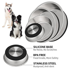 Tazones Taglory con capacidad de 59 oz para perros medianos, ideales para agua y comida.