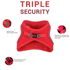 Tailpetz arnés XXS con diseño sin tirón, reduce tensión y mejora la experiencia de caminar.
