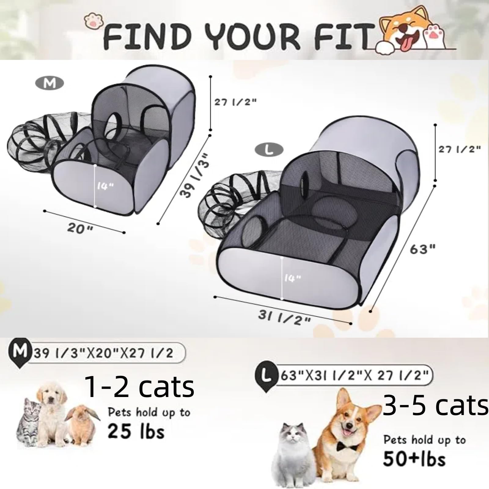 TailTastic zona descanso gatos tendido sol punto ideal para relajarse